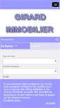 Mobile Screenshot of girardimmobilier.com